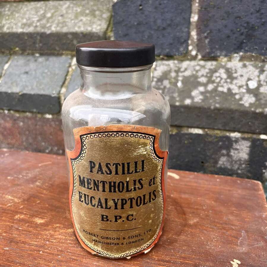 Medicinal Pastilles Jar
