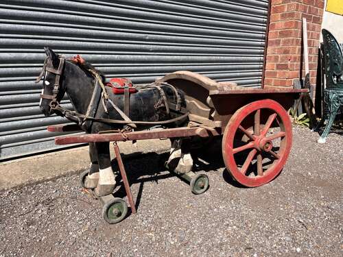 Wooden Horse and Cart
