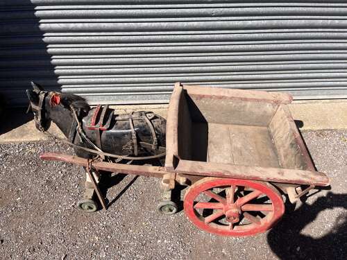 Wooden Horse and Cart
