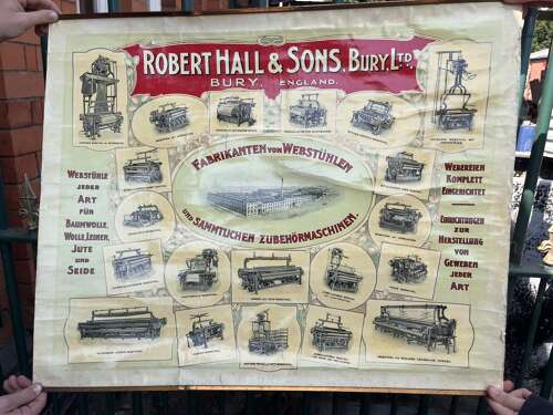 Robert Hall & Son’s Poster