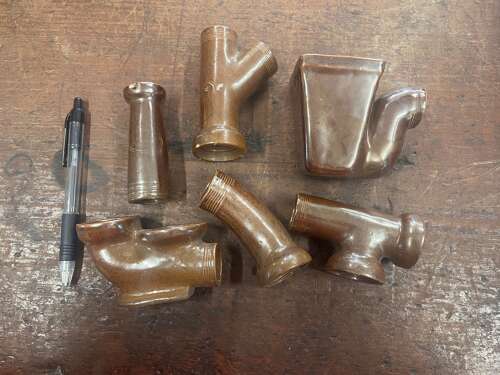 Miniature samples for drainage pipes