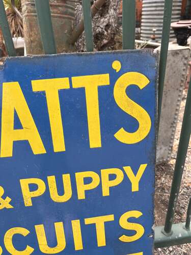 Spratt’s Enamel Sign