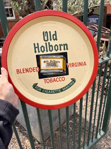 Old Holborn Tobacco Tray