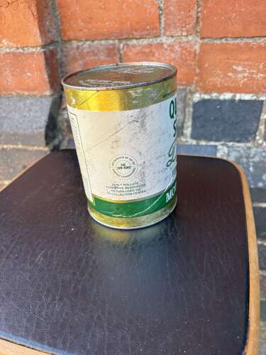 Quaker State Motor Oil Tin