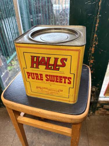 Hall’s Sweets Shop Tin