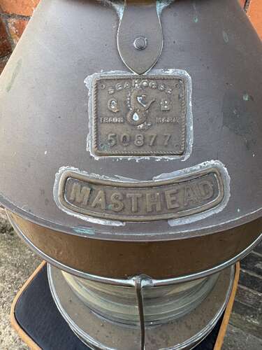 Masthead Ship’s Lantern